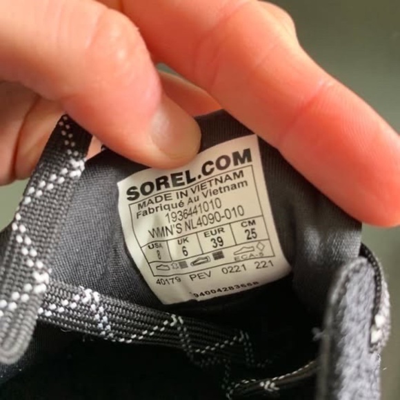 Black Sorel Out 'N About Waterproof Sneaker - Picture 5 of 6